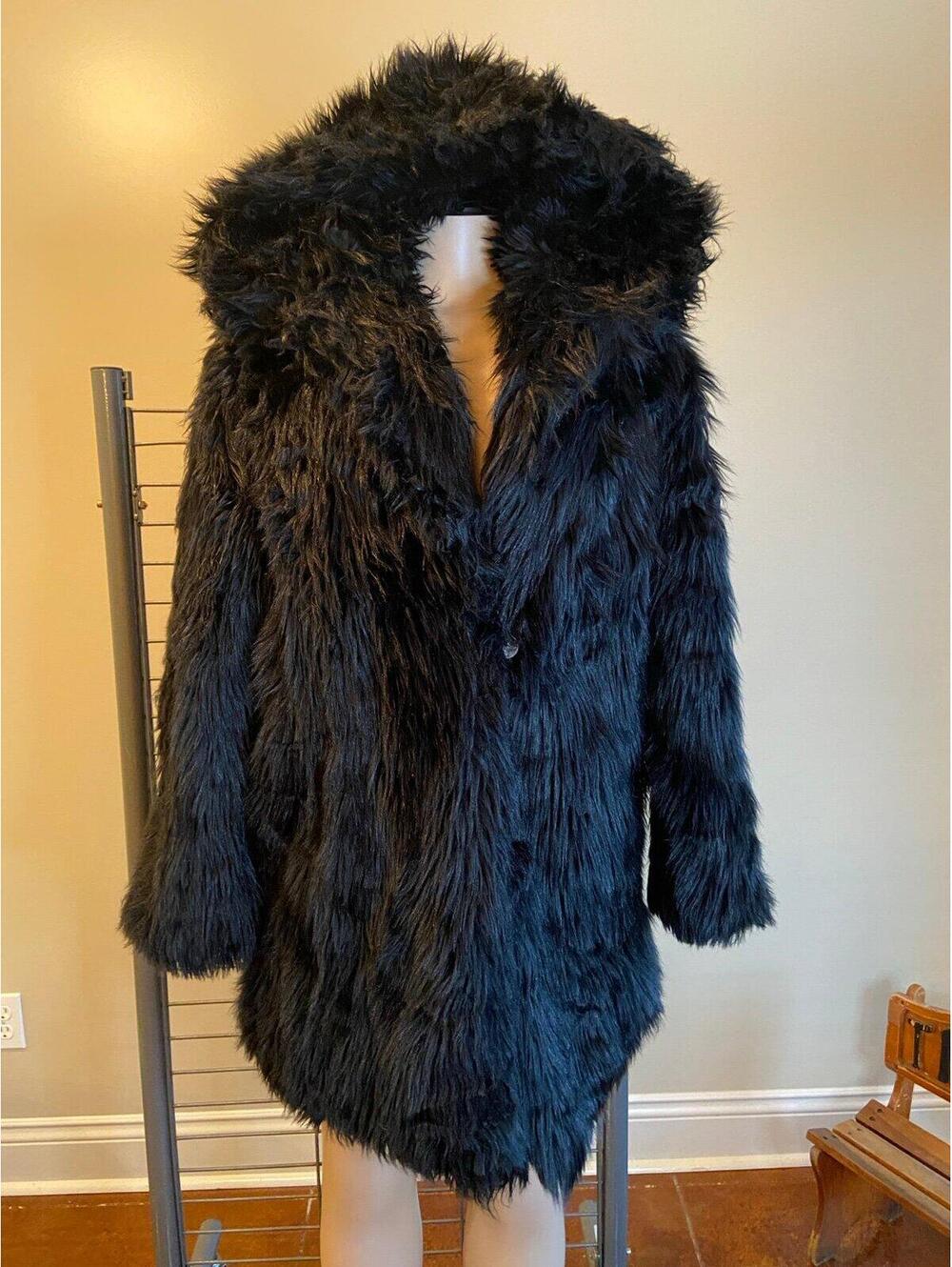 SpiritHoods Black Wolf Coat